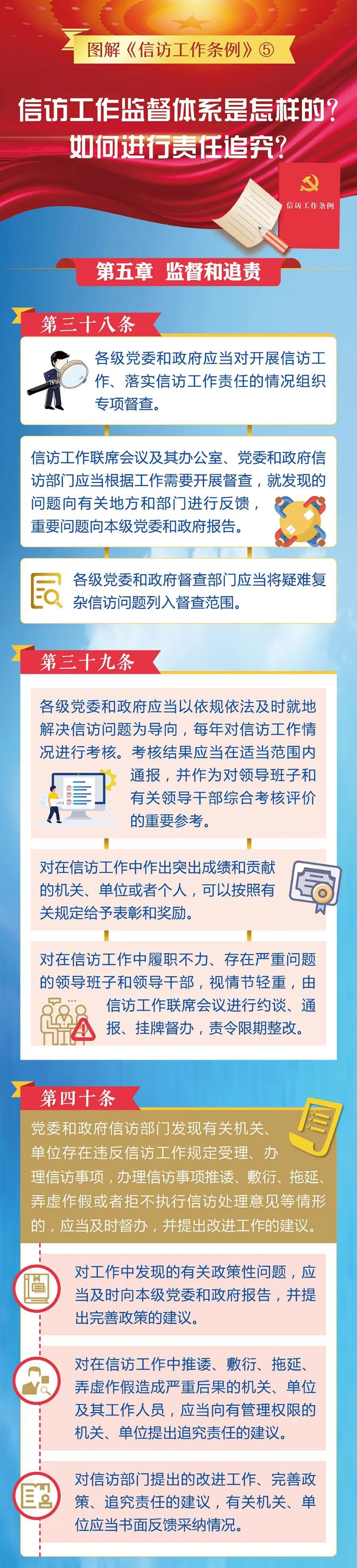 5.信訪工作監(jiān)督體系是怎樣的？如何進(jìn)行責(zé)任追究？1